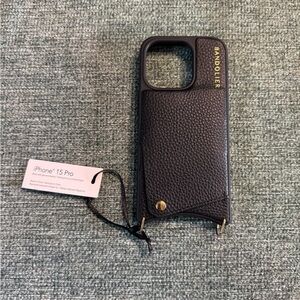 BANDOLIER Emma iPhone 15 Pro CASE ONLY NWT